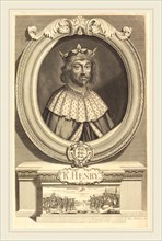 Henry Roberts, British (c. 1710-c. 1790), King Henry III, etching and engraving