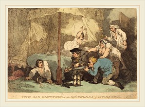 Thomas Rowlandson, British (1756-1827), The Sad Discovery, or The Graceless Apprentice, 1785,