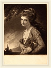 John Raphael Smith after George Romney, British (1752-1812), Lady Hamilton as Nature, published