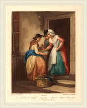NiccolÃ² Schiavonetti after Francis Wheatley, Italian (1771-1813), New Mack'rel, 1795, color