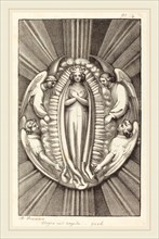 Maria Denman after John Flaxman, British (active 1812), Virgin and Angels, a Key Stone in York,