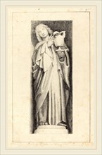 Maria Denman after John Flaxman, British (active 1812), Saint John, from Henry the Seventh's Chapel