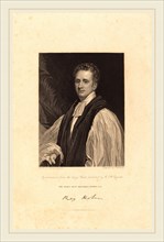 Thomas Woolnoth after Thomas Phillips, British (1785-1857), Rev. Reginald Heber, D.D., published