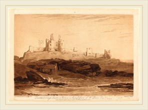 Joseph Mallord William Turner and Charles Turner, British (1773-1857), Dunstanborough Castle,