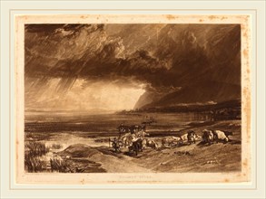 Joseph Mallord William Turner and Thomas Goff Lupton, British (1775-1851), Solway Moss, published