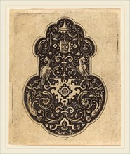 Etienne Delaune, French (1518-1519-1583), Arabesque Designs, engraving