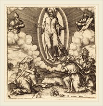 Léonard Gaultier, French (1561-1641), The Transfiguration, probably c. 1576-1580, engraving