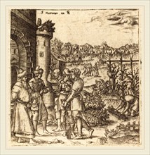 Léonard Gaultier, French (1561-1641), The Parable of the Laborers in the Vineyard, probably c.
