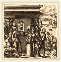 Léonard Gaultier, French (1561-1641), Christ Teaching in the Synagogue, probably c. 1576-1580,