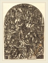 Jean Duvet, French (1485-c. 1570), The Martyrdom of Saint John the Evangelist, 1546-1556, engraving