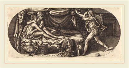 Georges Reverdy, French (active 1531-active 1564-1570), Mars and Venus Surprised by Vulcan,