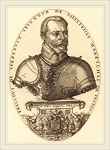 Pierre Woeiriot, French (1532-1599), Francoys de Scepeaulx, 1564, engraving on laid paper
