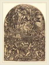 Jean Duvet, French (1485-c. 1570), The Winepress of the Wrath of God, 1546-1556, engraving