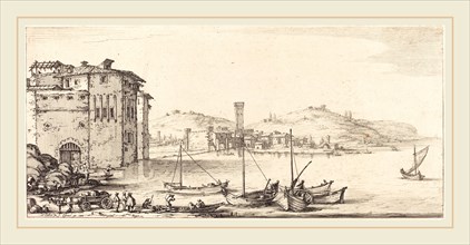 Jacques Callot, French (1592-1635), Loading Merchandise, probably c. 1630, etching