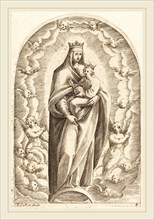 Jacques Callot, French (1592-1635), Immaculate Conception, 1608-1611, engraving