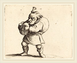 Jacques Callot, French (1592-1635), The Bagpipe Player, c. 1622, etching and engraving
