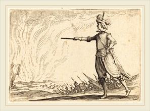 Jacques Callot, French (1592-1635), Military Commander on Foot, c. 1622, etching