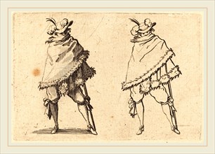 Jacques Callot, French (1592-1635), Man Wrapped in His Mantle, c. 1622, etching