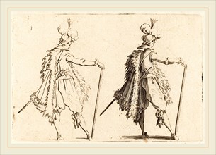 Jacques Callot, French (1592-1635), Gentleman with Cane, c. 1622, etching