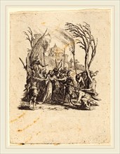 Jacques Callot, French (1592-1635), The Betrayal, c. 1624-1625, etching