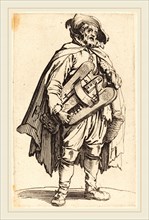 Jacques Callot, French (1592-1635), The Hurdy-Gurdy Player, c. 1622, etching