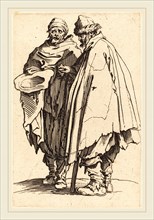 Jacques Callot, French (1592-1635), Blind Beggar and Companion, c. 1622, etching