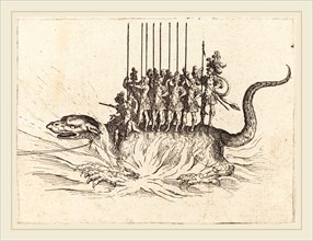 Jacques Callot, French (1592-1635), Entry of Monseigneur Henry de Lorraine, Marquis de Moy, under