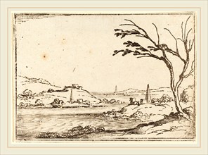 Jacques Callot, French (1592-1635), The Nile Flooding, etching