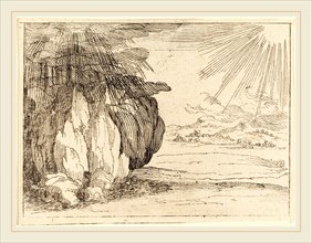 Jacques Callot, French (1592-1635), Sun and Rain, etching