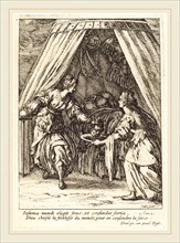 Jacques Callot, French (1592-1635), Judith with the Head of Holofernes, etching