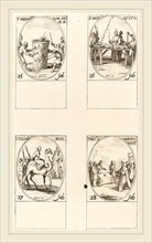 Jacques Callot, French (1592-1635), St. Nicephorus; St. Nestor; St. Julian; Translation of St.