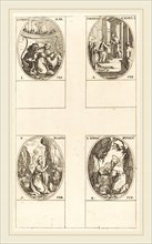 Jacques Callot, French (1592-1635), St. Ignatius; Purification of the Virgin;  St. Blaise; St.