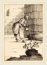 after Jacques Callot, Beggar Woman, 17th century, etching