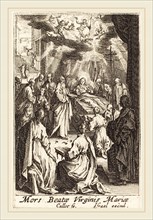 Jacques Callot, French (1592-1635), The Death of the Virgin, in or after 1630, etching