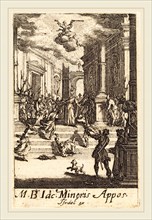 Jacques Callot, French (1592-1635), The Martyrdom of Saint James Minor, c. 1634-1635, etching