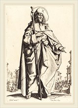 Jacques Callot, French (1592-1635), Saint James the Great, published 1631, etching