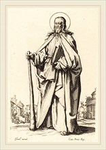 Jacques Callot, French (1592-1635), Saint James the Less, published 1631, etching