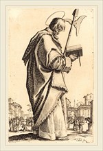 Jacques Callot, French (1592-1635), Saint Matthias, published 1631, etching