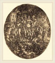Antoine Jacquard, French (died 1652), The Capture of Troy, engraving