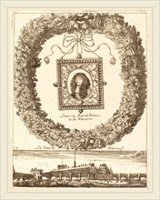 FranÃ§ois Le Febvre, French (active 1635-1657), La veue du Pont Neuf; Louis XIV Roy de Franceet de