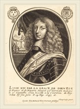 Balthasar Moncornet after Henry Stresor, French (c. 1600-1668), Louis XIV, King of France,