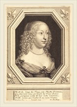 Robert Nanteuil after Henri Beaubrun, French (1623-1678), Marie d'Orléans-Longueville, Duchesse de