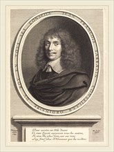 Robert Nanteuil, French (1623-1678), Jean-Pierre Sarrazin, 1656, engraving