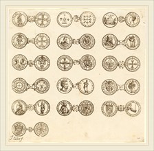 Jacques Callot, French (1592-1635), Coins [plate 10], etching