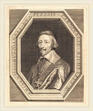 Jean Morin after Philippe de Champaigne, French (c. 1600-1650), Cardinal Richelieu, etching,