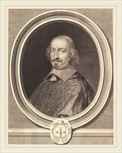 Robert Nanteuil, French (1623-1678), Cardinal Jules Mazarin, 1652, engraving