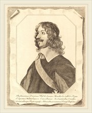Claude Mellan, French (1598-1688), Abel Servien, in or after 1659, engraving on laid paper