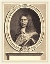 Robert Nanteuil after Philippe de Champaigne, French (1623-1678), Marechal de Turenne, 1649,