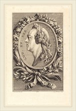 BenoÃ®t-Louis Prévost after Charles-Nicolas Cochin II, French (c. 1735-1804), Louis XV, 1765,
