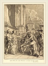 Antoine-Jean Duclos after Hubert FranÃ§ois Gravelot, French (1742-1795), Quoi donc, les vrais